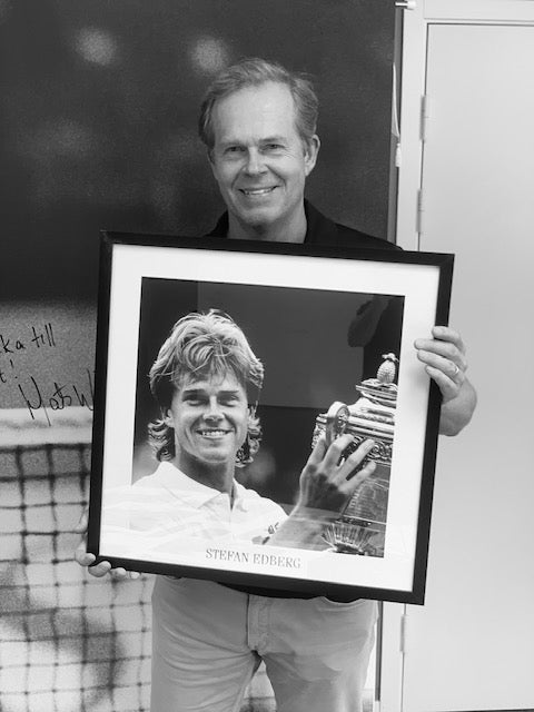 Signerad tavla Stefan Edberg Nr 2