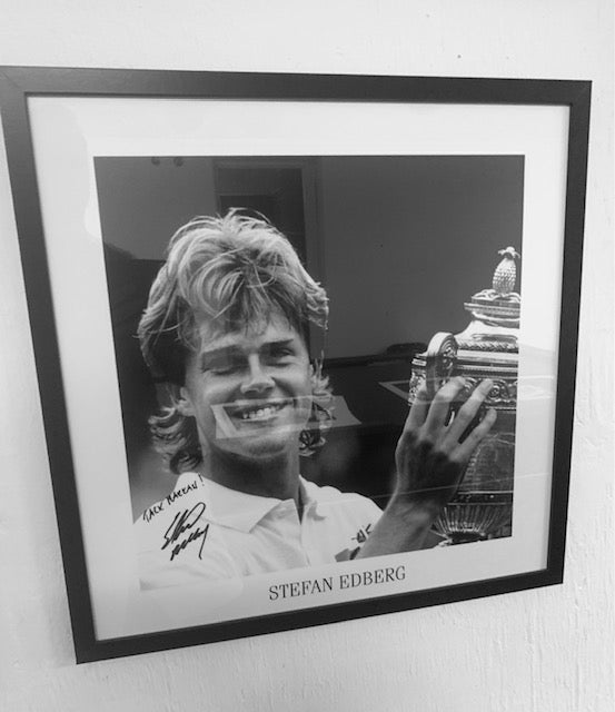 Signerad tavla Stefan Edberg Nr 2