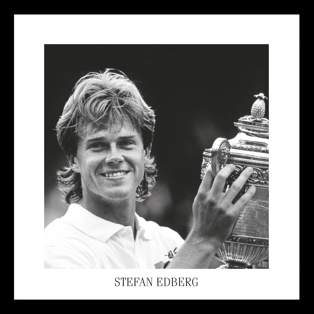 Signerad tavla Stefan Edberg Nr 2
