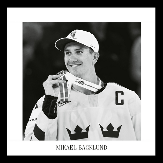 Signerad tavla Mikael Backlund Nr 1